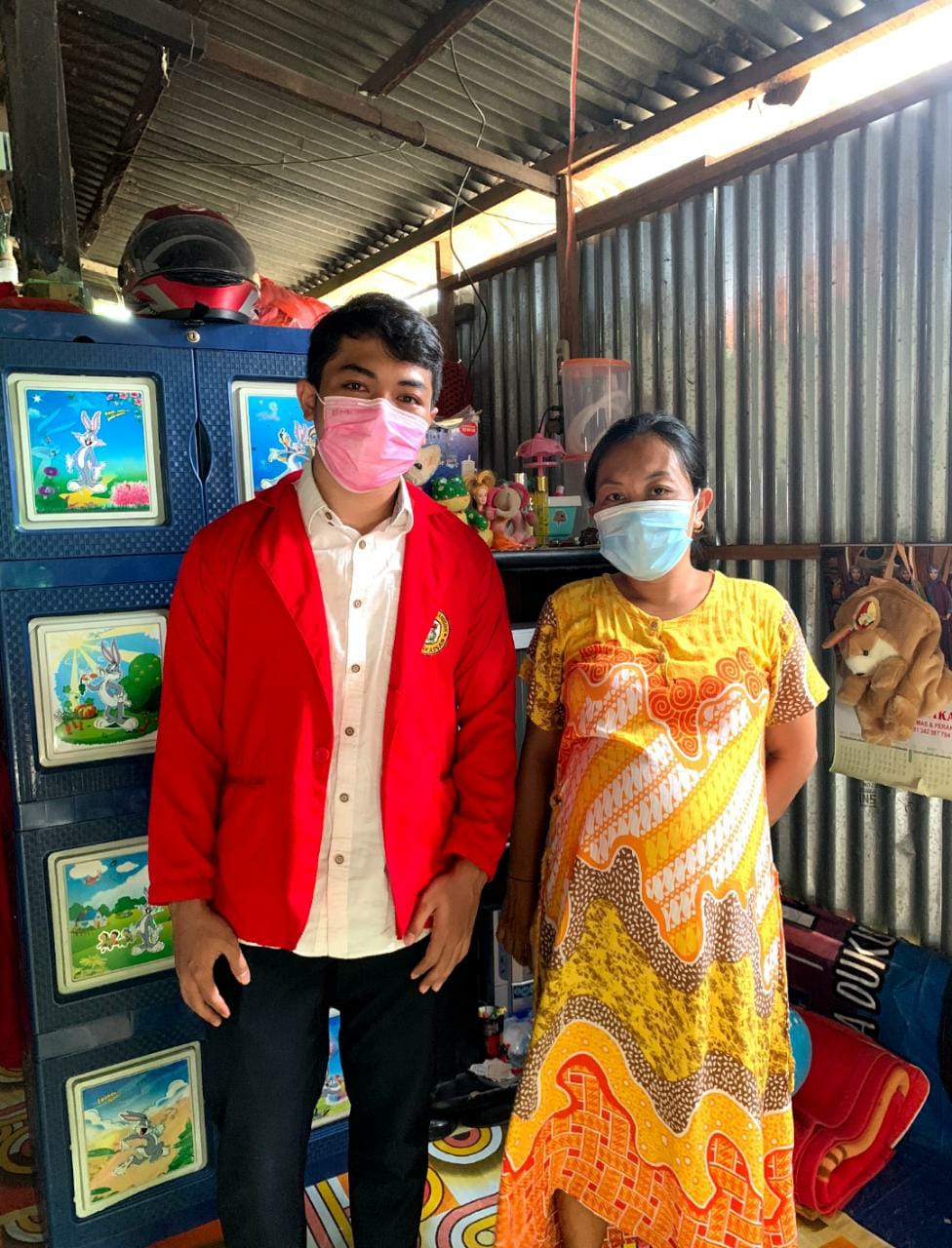 Kunjungan Pertama Ibu Sabariah